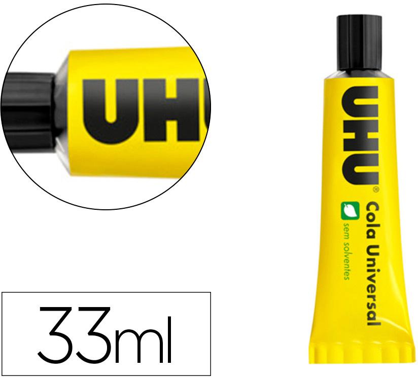Cola Universal Uhu Sem Solventes 33 Ml - UHU