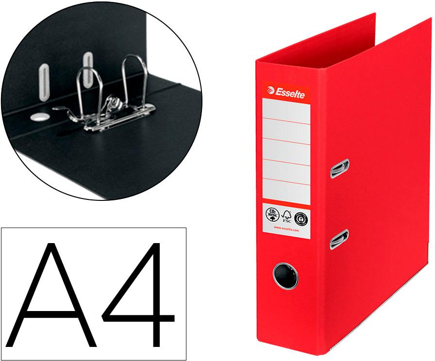 Pasta De Arquivo De Alavanca N1 Co2 Neutral Din A4 Cartao Forrado Lombada 75 Mm - ESSELTE