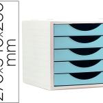 Bloco Classificador De Gavetas (Azul Pastel) - Q - CONNECT