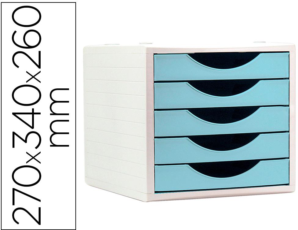 Bloco Classificador De Gavetas (Azul Pastel) - Q - CONNECT