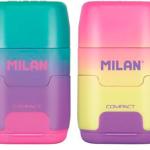 Apara Lapis c/ Borracha Compact Sunset (Cores Sortidas) - MILAN