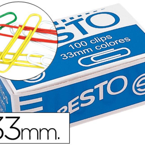 Clips Presto de Cor N. 2, 33 mm.