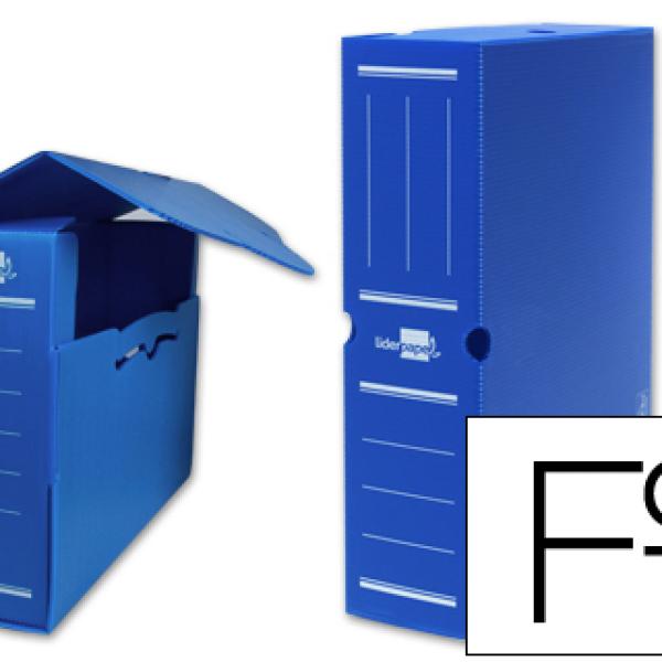 Caixa p/ Arquivo Definitivo em Polipropileno Azul