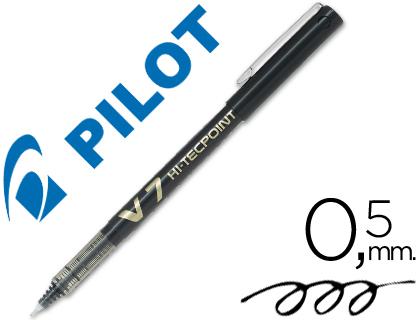 Marcador Pilot Ponta Fina V - 7 Preto 0.7 mm