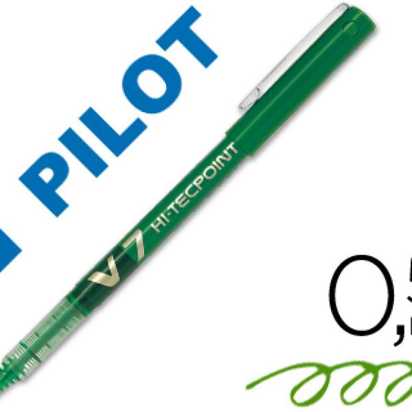 Marcador Pilot Ponta Fina V - 7 Verde 0.7 mm