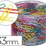 Clips N. 2 Cores Sortidas 33 mm Caixa 1000 Unidades