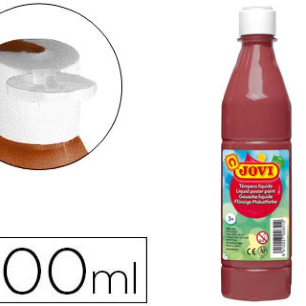 Guache Escolar Jovi 500 ml Castanho
