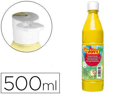 Guache Escolar Jovi 500 ml Amarelo Claro