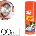 Cola Spray 3M Photo Mount Adesiva Permanente Embalagem de 400 ml