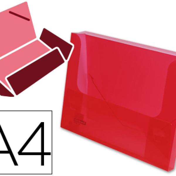 Pasta de Elasticos Beautone c/ Lombada Rigida, Vermelho