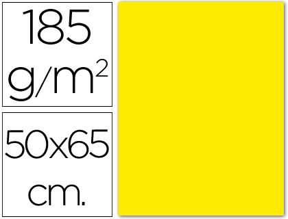 Cartolina Guarro 185 Gr 50X65 cm Amarelo Canario