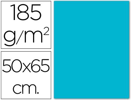 Cartolina Guarro 185 Gr 50X65 cm Azul Turquesa