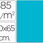 Cartolina Guarro 185 Gr 50X65 cm Azul Turquesa