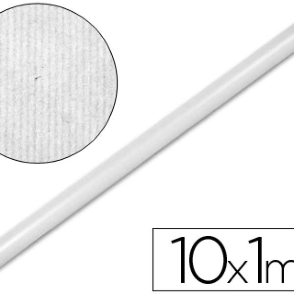 Papel Kraft Rolo Branco 1Mt X 10Mt.65 Gr/M2