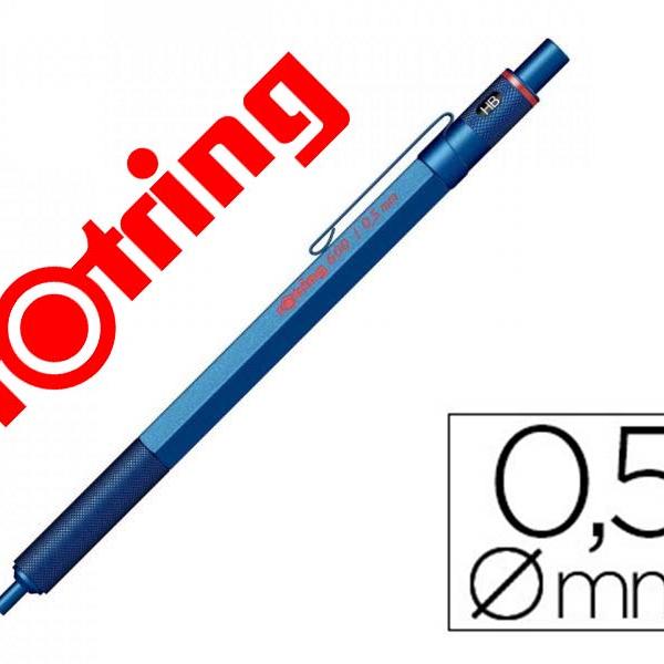 Lapiseira Rotring 600 Corpo Azul 0,5mm