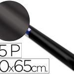 Papel Lustro Sadipal 50 X 65 cm. 65 Gr/M2. Preto