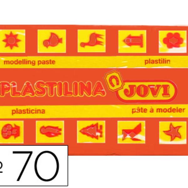 Plasticina Jovi 70 Pequena 50 Gr Laranja