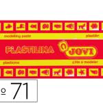 Plasticina Jovi 71 Media 150 Gr Vermelho