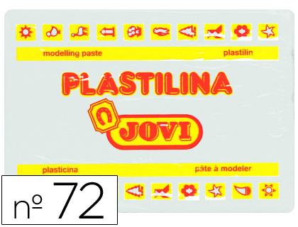 Plasticina Jovi 72 Grande 350 Gr Branco