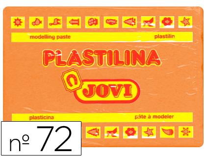 Plasticina Jovi 72 Grande 350 Gr Laranja