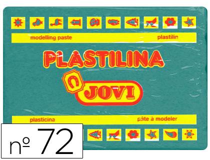 Plasticina Jovi 72 Grande 350 Gr Verde - Escuro