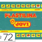 Plasticina Jovi 72 Grande 350 Gr Verde - Escuro