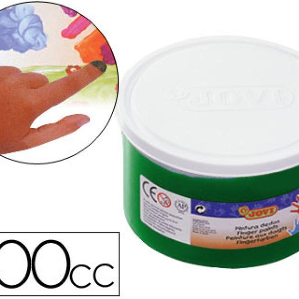 Pintura de Dedos Jovi 500 ml Verde