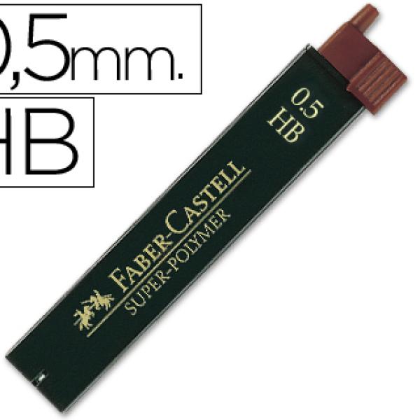 Minas Faber - Castell Grafite 9065 0,5 mm Hb Tubo de 12 Minas
