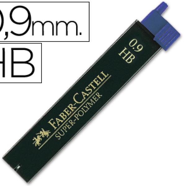 Minas Faber - Castell Grafite 9069 0,9mm Hb Tubo de 12 Minas