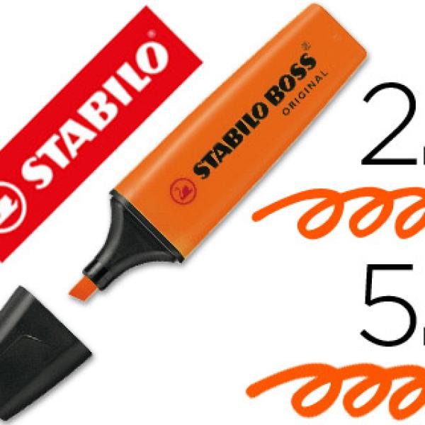 Marcador Fluorescente Stabilo Boss 70 Laranja