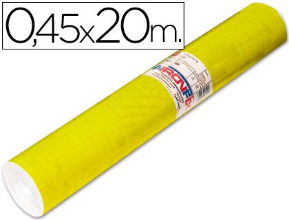 Rolo Adesivo Aironfix Amarelo Brilho Rolo de 20 Mt