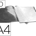Capa Catalogo Din A4 c/ 10 Bolsas Preto