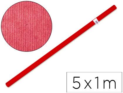 Papel Kraft Rolo Vermelho 1Mt X 5Mt.65 Gr/M2