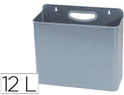 Cesto Sie Metalico 99 Cinza de Parede 45X13X29 cm