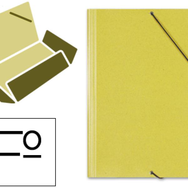 Pasta de Elasticos, Folio, Amarela