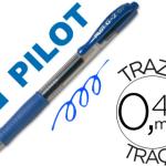 Caneta Pilot G - 2 Azul Tinta Gel - Retratil - Com Grip