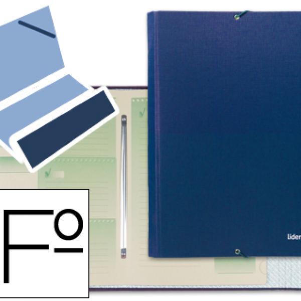 Capa Classificadora c/ 12 Departamentos Azul