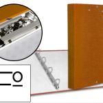 Capa 4 Aneis Frosty c/ Elasticos Aba e Mini - Clip Laranja