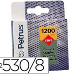 Agrafos Petrus Nº 530/8 p/ Cravadora Caixa de 1200 Unidades
