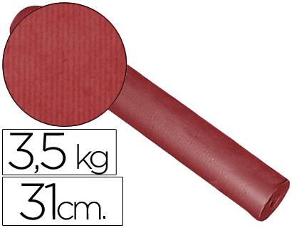 Papel Fantasia Impresma Kraft Liso Bordeaux 31 cm 3.5 Kg