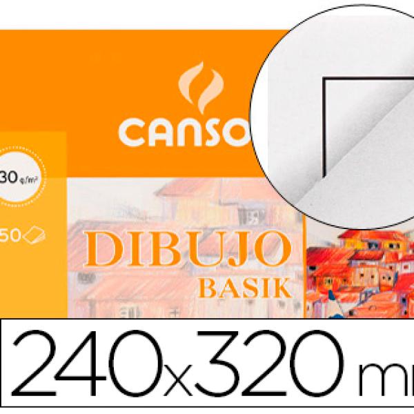 Papel de Desenho Basik 210X297 - 130 Gr. - Com Esquadria - Mini(10 Folhas)