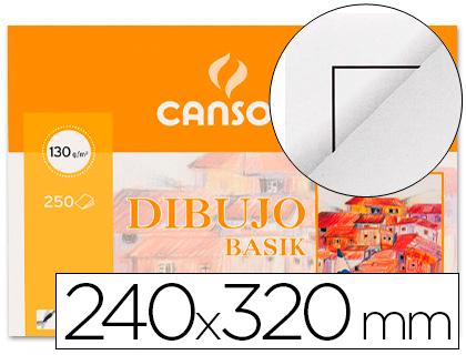 Papel de Desenho Basik 210X297 - 130 Gr. - Com Esquadria - Mini(10 Folhas)
