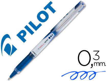 Marcador Pilot Roller V - Ball Grip Azul 05 mm
