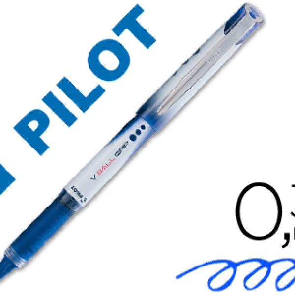 Marcador Pilot Roller V - Ball Grip Azul 05 mm