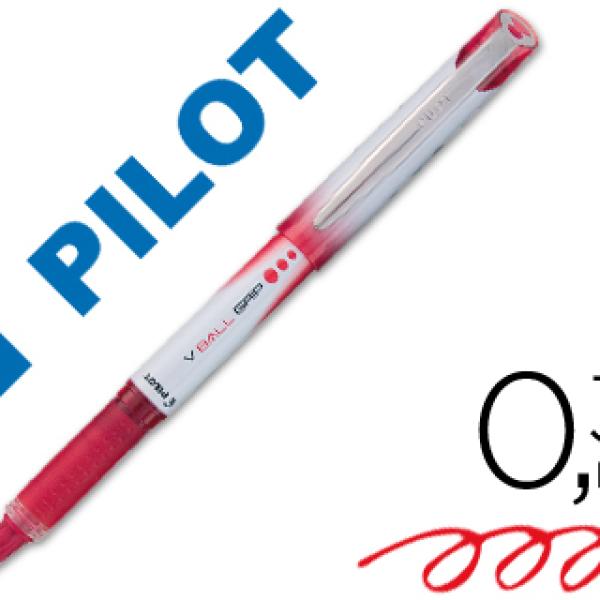 Marcador Pilot Roller V - Ball Grip Vermelho 05 mm