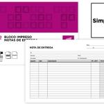 Bloco de Entregas Simples 155X215 mm