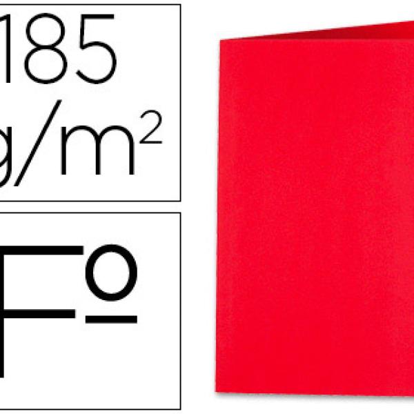 Classificador em Cartolina de 180gs, Folio, Vermelho Intenso