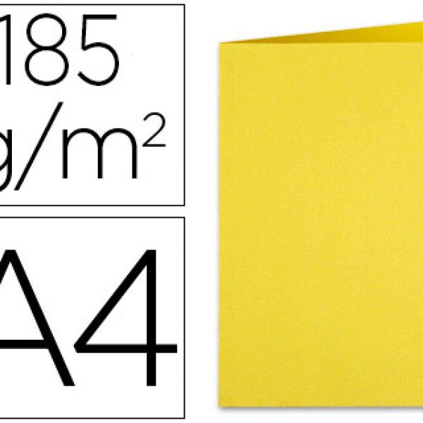 Classificador de Cartolina de 180gDin A4, Amarelo Intenso