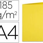 Classificador de Cartolina de 180gDin A4, Amarelo Intenso