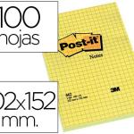 Bloco Notas Adesivas Post - It Quadriculado 102X152mm